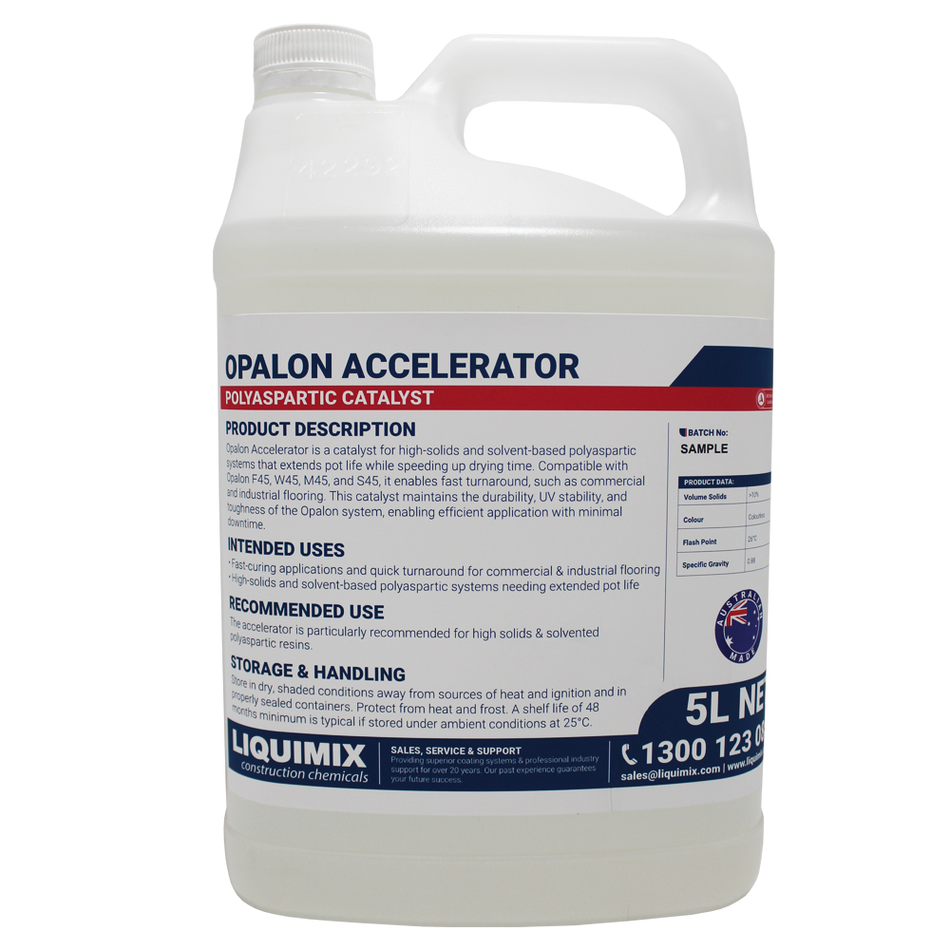 Liquimix Opalon (F45) Accelerator - 5L