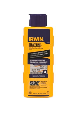 IRWIN 170g Indigo Strait-Line Chalk Powder