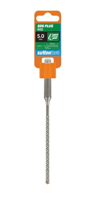 Sutton Tools 5.0 x 160mm 4 Cut SDS Plus Masonry Drill Bit