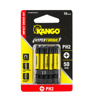 Kango Hypertorque 50mm PH2 Impact Driver Bit - 10 Pack