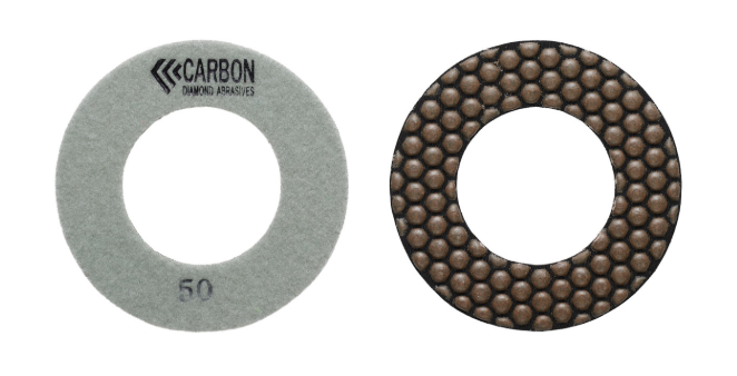 125mm (5") 50# Elite Honeycomb (RingType) Polishing Pad Wet/Dry