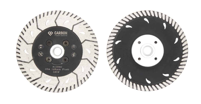 125mm (5") CDA Professional Series Turbo Fine 120# Flush Cutting Blade M14