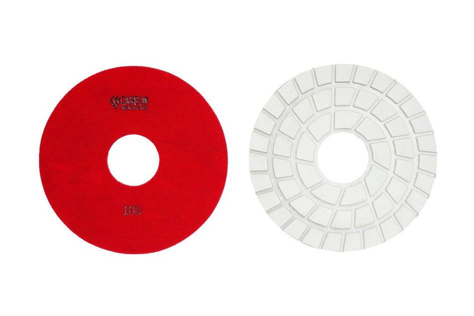 9" 100# Elite (W-Type) Wet/Dry Polishing Pad